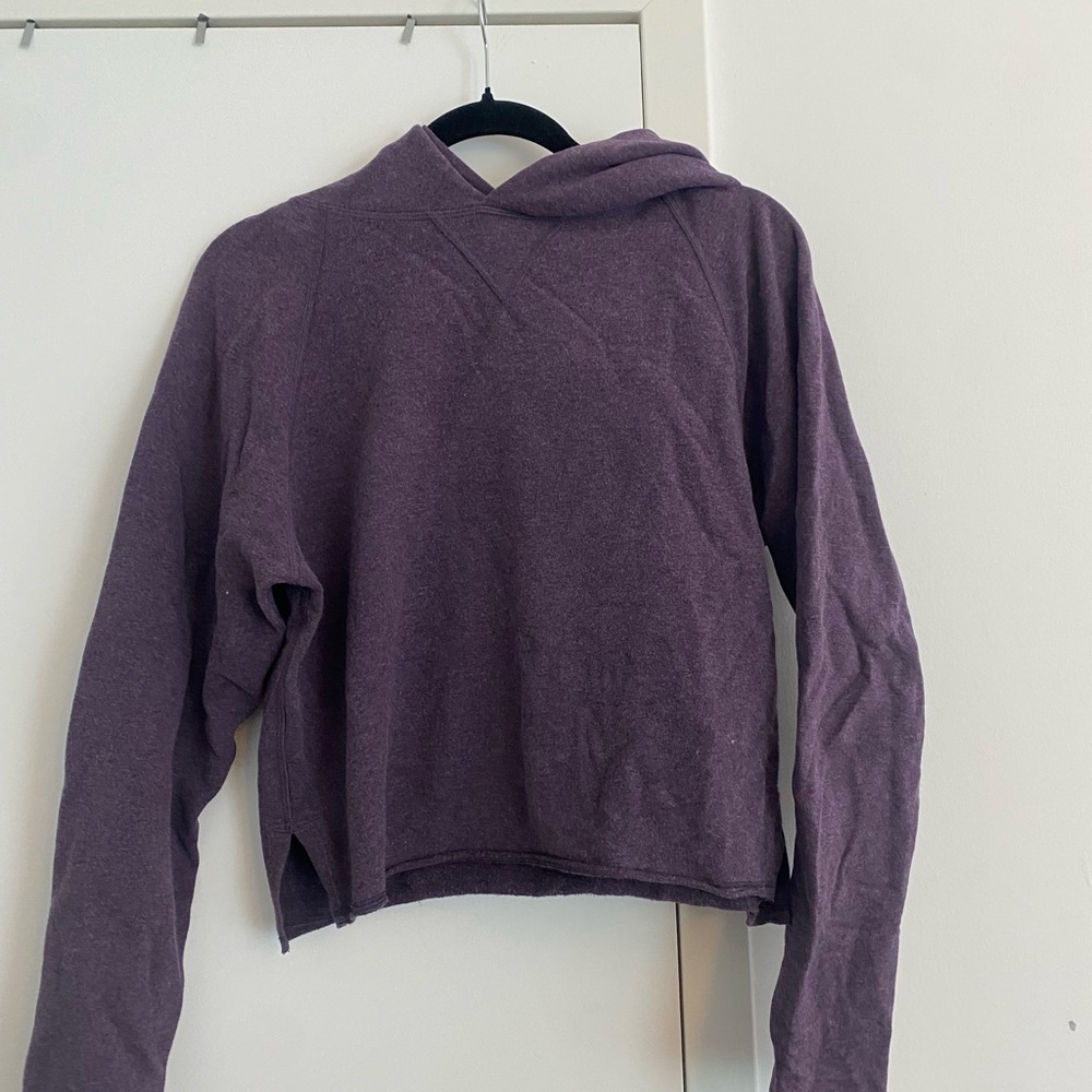 Lululemon sweatshirt.